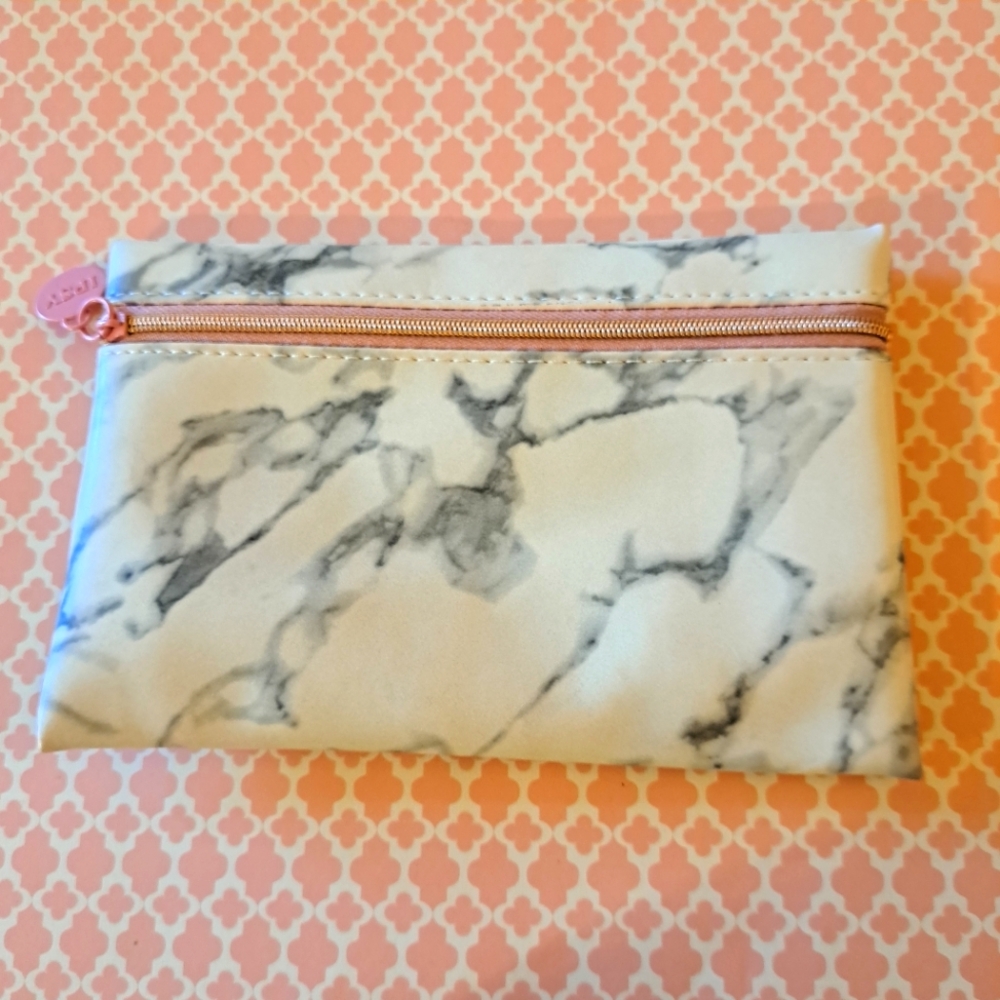Free add-on! Ipsy marbled make-up bag